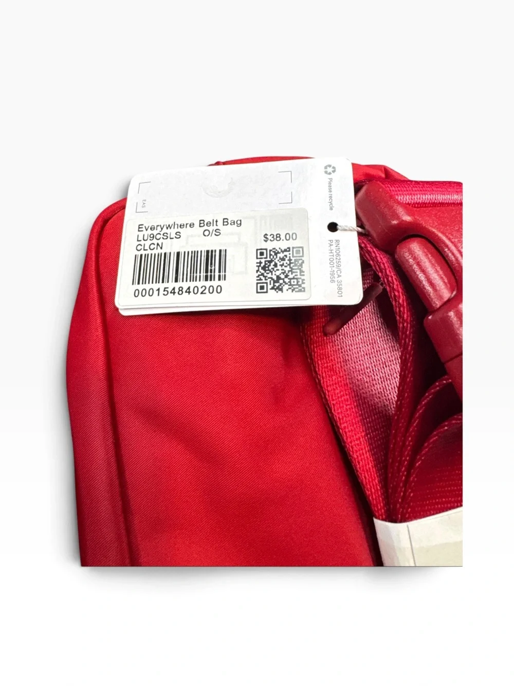 lululemon athletica unisex Go Everywhere Belt Bag Red